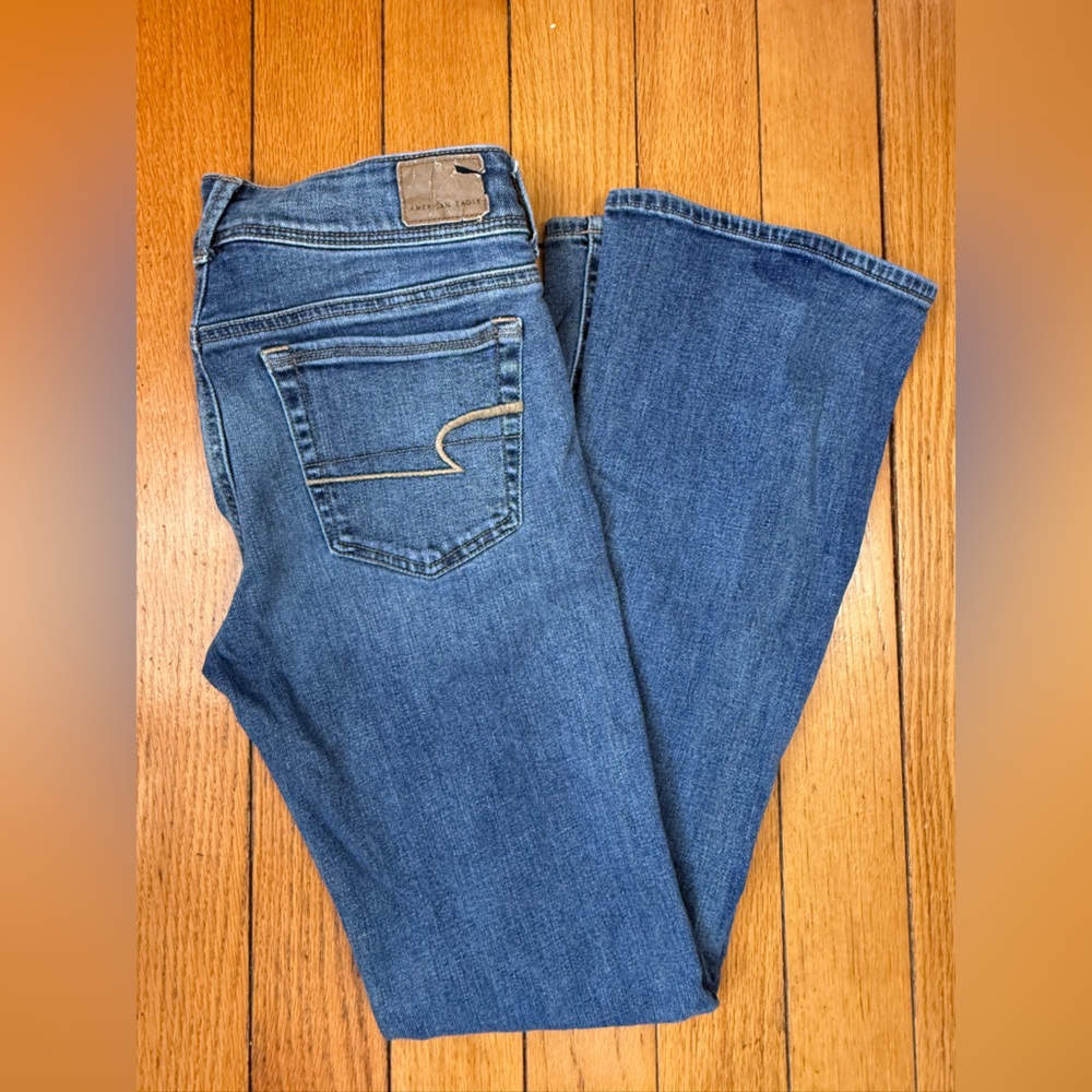 American Eagle Outfitters Blue Flare Jeans